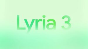 AI music generator Lyria 3 creating songs from text prompts and images with vocals and instruments